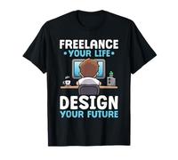 Freelance Your Life Online Freelancer Virtual Assistant T-Shirt