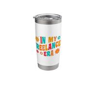 Freelancer Job Profession Self-Employed Virtual Assistant Stainless Steel Insulated Tumbler