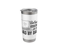 Freelancer Job Profession Self-Employed Virtual Assistant Stainless Steel Insulated Tumbler