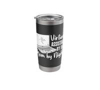 Freelancer Job Profession Self-Employed Virtual Assistant Stainless Steel Insulated Tumbler
