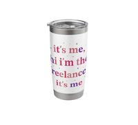 Freelancing Job ProfessionSelf-Employed Freelancer Stainless Steel Insulated Tumbler