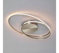Freelight Ophelia LED ceiling light, steel