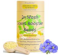 Freelivity Irresistible Fragrance Booster Beads, Fresh Linen Essence Laundry Beads, 680ml, Up to 70 Wash Cycles, Climate Neutral, Safe for Babies and Children