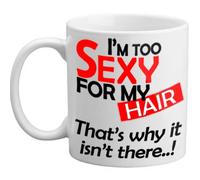 Freelogix I'm Too Sexy For My Hair, That's Why It Isn't Here Novelty Mug