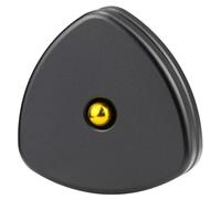 FREELOVE Pivot Magnetic Fidget Slider, Metal Worry Coin Haptic Clicker for Adults, Triangle Rotation Kinetic Toy Mechanical Sound EDC, Autism Sensory ADHD Anxiety Focus Meditation (Black, Small-Gen2)