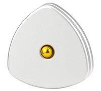 FREELOVE Pivot Magnetic Fidget Slider, Metal Worry Coin Haptic Clicker for Adults, Triangle Rotation Kinetic Toy Mechanical Sound EDC, Autism Sensory ADHD Anxiety Focus Meditation (Silver, Small-Gen2)