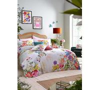 Freemans Home Anastasia Cotton 180 Thread Count Printed Duvet Cover Set Multi