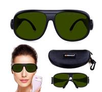 FREEMASCOT Professional 190nm-2000nm IPL Laser Safety Glasses for UV Protection, Laser Hair Removal, Beauty & Cosmetology Eye Protection (Frame Style 1)