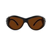FREEMASCOT Professional OD 4+ 190nm-540nm/ 600nm-760nm Laser Safety Glasses For Violet/Blue/Green & Red Laser Light (Frame Style 2)