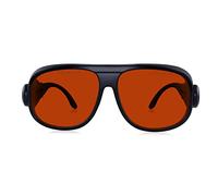 FREEMASCOT Professional OD 6+ 190nm-550nm Wavelength Violet/Blue/Green Laser Safety Glasses for 405nm, 450nm, 532nm Laser (Style 1B)