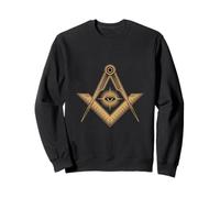 Freemason All Seeing Eye Square Compass Sweatshirt