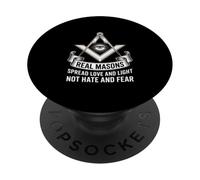 Freemason Brotherhood Light Not Hate Symbol PopSockets Adhesive PopGrip