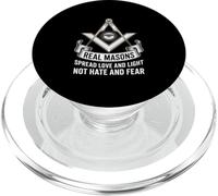 Freemason Brotherhood Light Not Hate Symbol PopSockets PopGrip for MagSafe