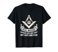 Freemason Brotherhood Light Not Hate Symbol T-Shirt