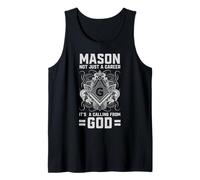 Freemason Calling from God Mason Quote Freemasonry Graphic Tank Top
