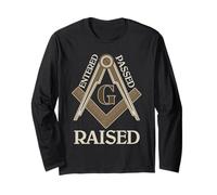 Freemason Entered Passed Raised Masonic Journey Freemasonry Long Sleeve T-Shirt