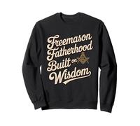 Freemason Fatherhood Built on Wisdom Design Sweatshirt