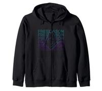 Freemason Freemasonry Masonic Masonry Retro Zip Hoodie