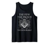 Freemason Honor Pride Quote Symbolic Freemasonry Design Tank Top