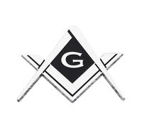 Freemason Masonic Car Emblems Decal Sticker Strong Adhesive For Automotive Truck Motorcycle Car Bikes Easy Installation Motorcycle Decal