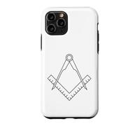Freemason Masonic Symbol Square Compass Freemasonry Occult Case for iPhone 11 Pro