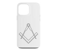 Freemason Masonic Symbol Square Compass Freemasonry Occult Case for iPhone 13 Pro Max