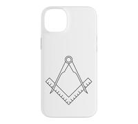 Freemason Masonic Symbol Square Compass Freemasonry Occult Case for iPhone 14 Plus