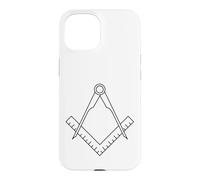 Freemason Masonic Symbol Square Compass Freemasonry Occult Case for iPhone 15