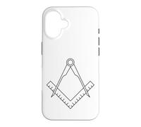 Freemason Masonic Symbol Square Compass Freemasonry Occult Case for iPhone 16