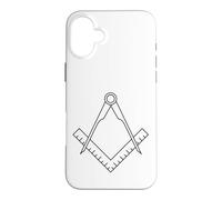 Freemason Masonic Symbol Square Compass Freemasonry Occult Case for iPhone 16 Plus