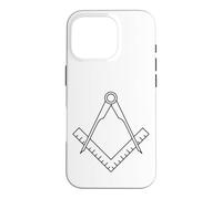 Freemason Masonic Symbol Square Compass Freemasonry Occult Case for iPhone 16 Pro