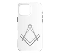 Freemason Masonic Symbol Square Compass Freemasonry Occult Case for iPhone 16 Pro Max