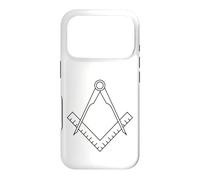 Freemason Masonic Symbol Square Compass Freemasonry Occult Case for iPhone 17 Pro