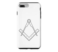 Freemason Masonic Symbol Square Compass Freemasonry Occult Case for iPhone 7 Plus/8 Plus