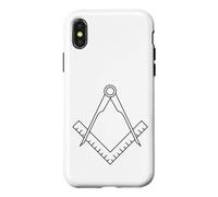 Freemason Masonic Symbol Square Compass Freemasonry Occult Case for iPhone X/XS