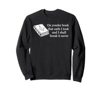 Freemason Oath Quote Masonic yonder Book Freemasonry Design Sweatshirt