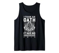 Freemason Oath Quote Square Compass SMIB Design Freemasonry Tank Top