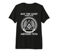 Freemason Quote May The Light Inside You Freemasonry Premium T-Shirt