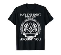 Freemason Quote May The Light Inside You Freemasonry T-Shirt