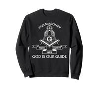 Freemasonry Faith Hope Charity God Is Our Guide Sweatshirt