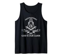 Freemasonry Faith Hope Charity God is Our Guide Tank Top