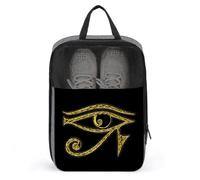 Freemasonry Masonic Large Capacity Waterproof Shoe Bags for Storage Travel Shoe Bags for Packing Durable Lightweight Foldable Shoe Organizer(A29)