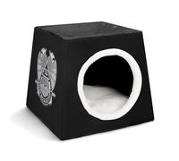 Freemasonry Masonic Retro Soft Durable Pet Kennel Portable Indoor Dog Cat Pet Bed Three Ways To Use It(Style31)