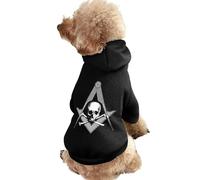 Freemasonry Sacred Masonry Warm Dog Hoodie Cute Dog Costume Sweatshirt Cozy Pet Clothes M