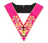 Freemasons Masonic Rose Croix 18th Degree Collar