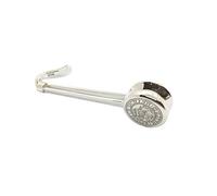 Freemasons Sterling Silver KT Knights Templar Napkin Hook/Holder - Luxury Velvet Pouch