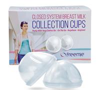 Freemie Hands Free & Concealed Collection Cups for Use with Electric Breast Pumps - Pump Anytime, Anywhere with Hidden Breast Milk Collection Cups