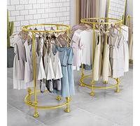 Freending Adjuble Heavy-Du Metal Clothing Display Rack - Coat Hanr for Retail Stores & Commercial Use Perfect Apparel Display Solut for Maximum Visibili