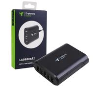 Freenet Fast Charger 5-Fach 8A Power Supply 5x Usb-a-Buchse Desktop Station