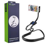 Freenet Universal Neck Phone Mount, 360° Swivel, Clamp, Flexible, Black Matt